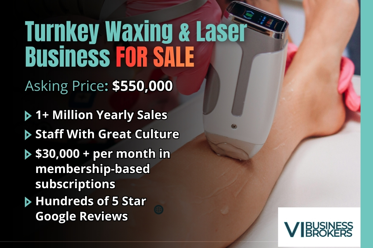 Turnkey Laser & Waxing Franchise Business For Sale | Nanaimo
