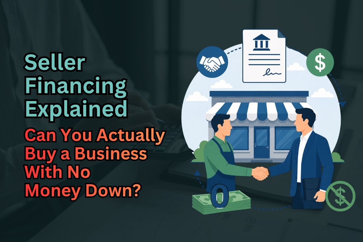 Is Seller Financing Really a Thing? Can You Buy a Business With Zero Down?